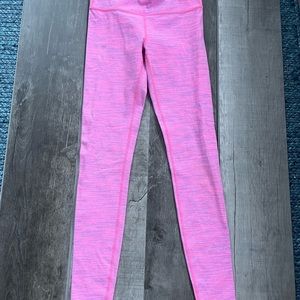 Ivivva pink and blue leggings girls, size 12